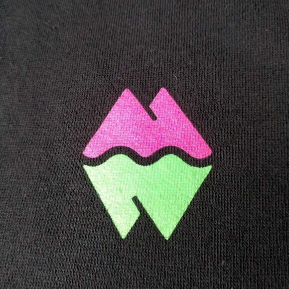 Meow Wolf Sweatshirt XL Black Neon Immersive Art Full Zip Hoodie Hooded - Picture 10 of 12